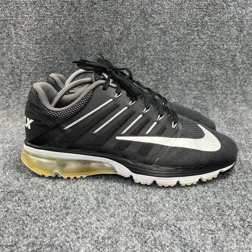 Nike Air Max Excellerate 4 Running Shoes Men's Size 11.5 Black Athletic Sneakers